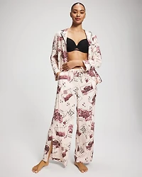 Side Slit Pajama Pants