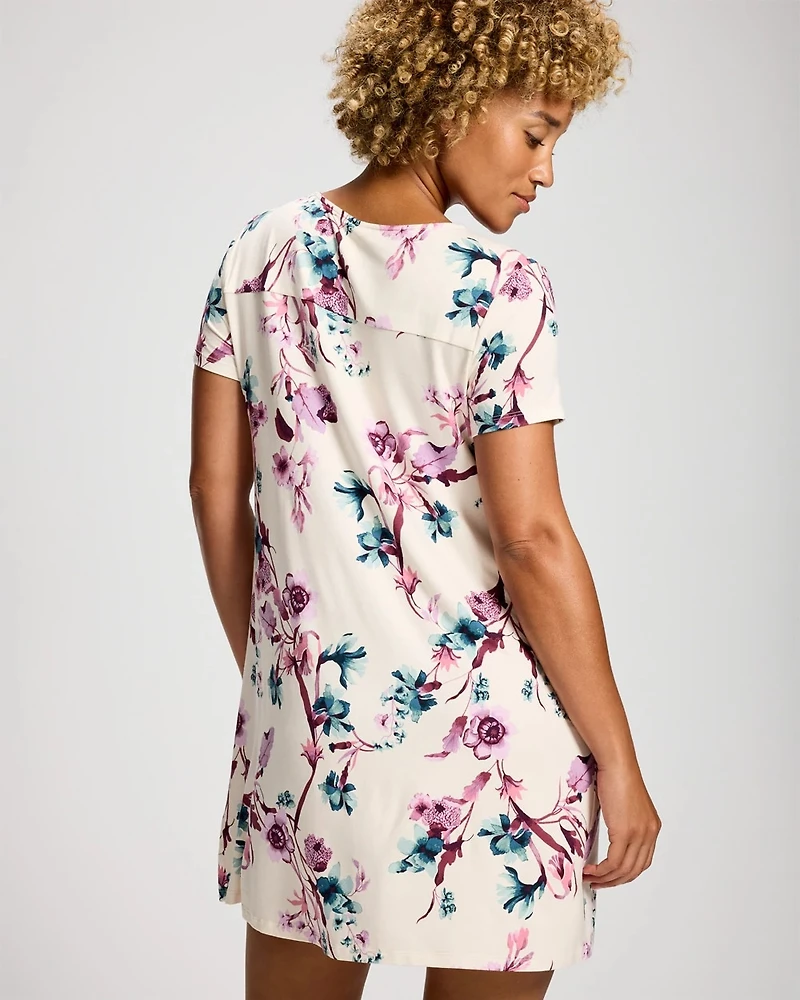 Short Sleeve Scoop Neck Sleepshirt