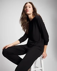 Long-Sleeve Pajama Top