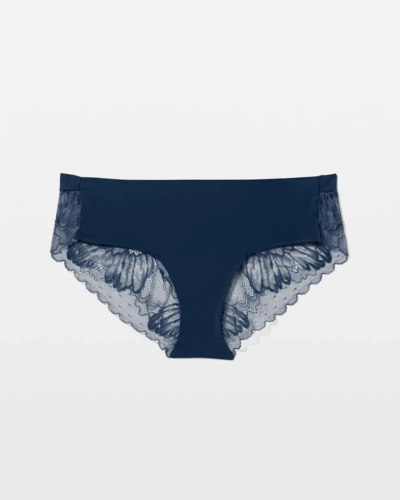 Cheeky Hipster Panty with Lace Back