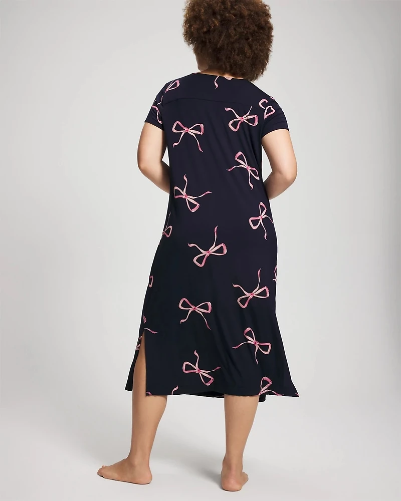 Short Sleeve Long Sleepshirt