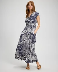 Serenity Cap Sleeve Maxi Bra Dress