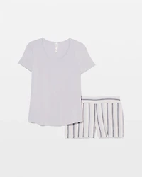 Short Sleeve and Pajama Set
