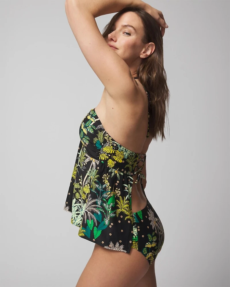Flyaway Halter Tankini
