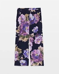 Cropped Pajama Pants