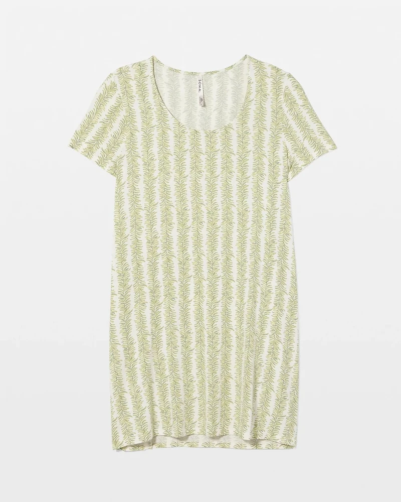 Short Sleeve Scoop Neck Sleepshirt