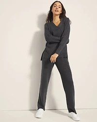 Lurex V-Neck Sweater