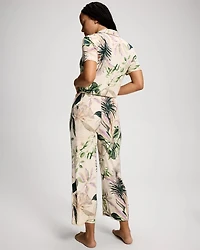 Relaxed Crop Pajama Pants