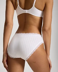 Cotton Rib High-Leg Panty
