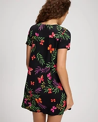 Short Sleeve Scoop Neck Sleepshirt