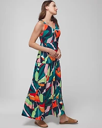 Tiered Maxi Bra Dress