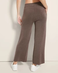 Wide-Leg Sweater Pants