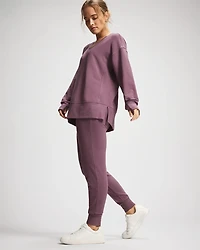 Ultrasoft Fleece V-Neck Sweatshirt