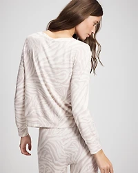 Long-Sleeve Pajama Top