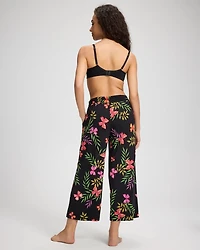 Cropped Pajama Pants