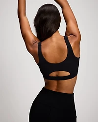 Wide Strap Yoga Bra