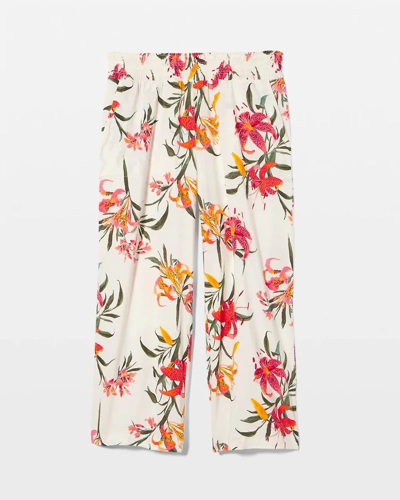 Cropped Pajama Pants