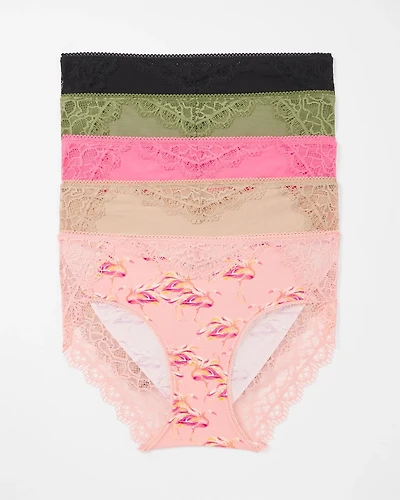 Lace Hipster 5 Pack