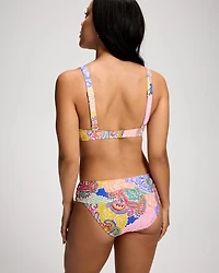 La Vida Bohemia Draped Bikini Swim Top