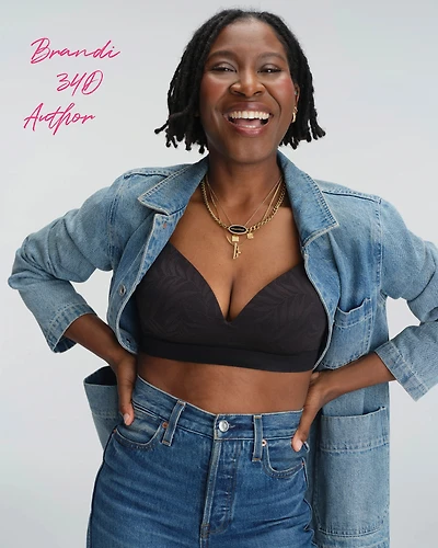 Wireless Bra with Lace