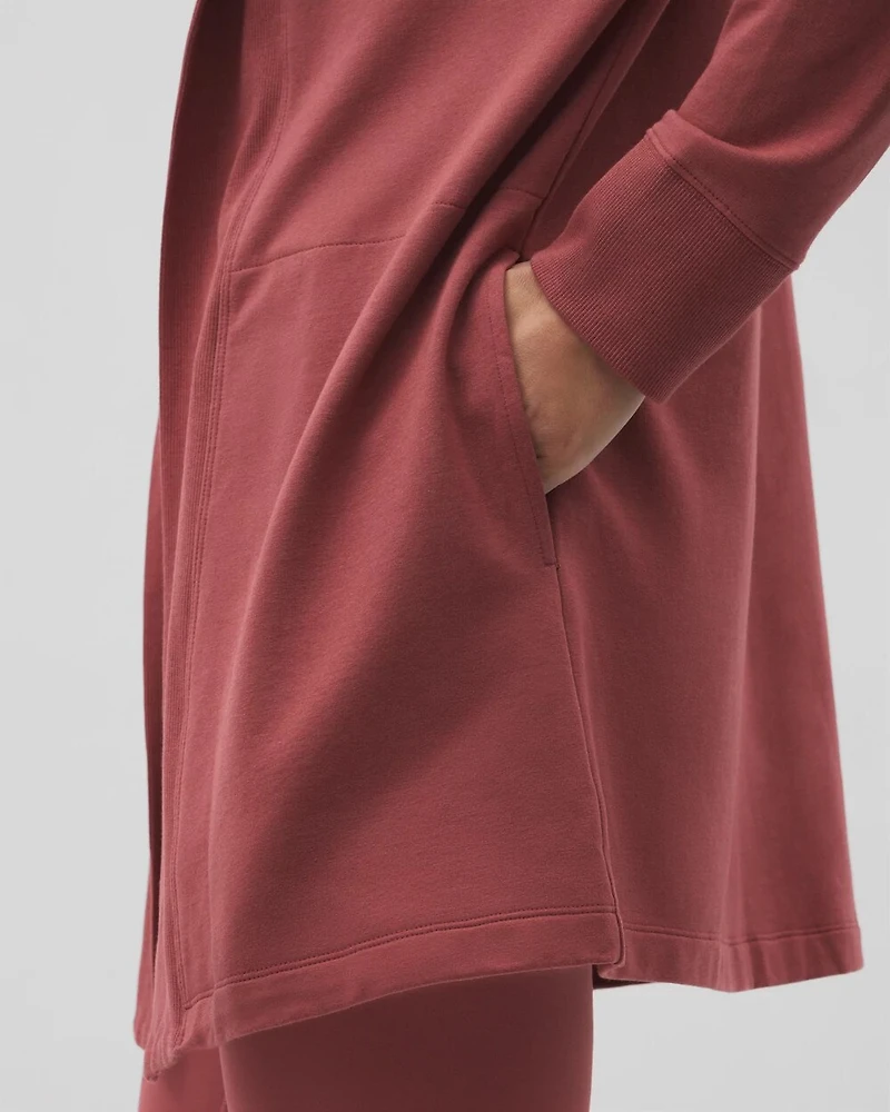 Essential Terry Hooded Wrap