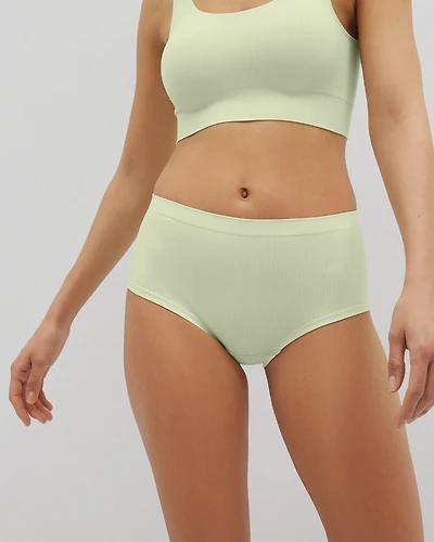 Seamless Rib Boyshort Panty