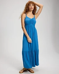Tiered Maxi Bra Dress