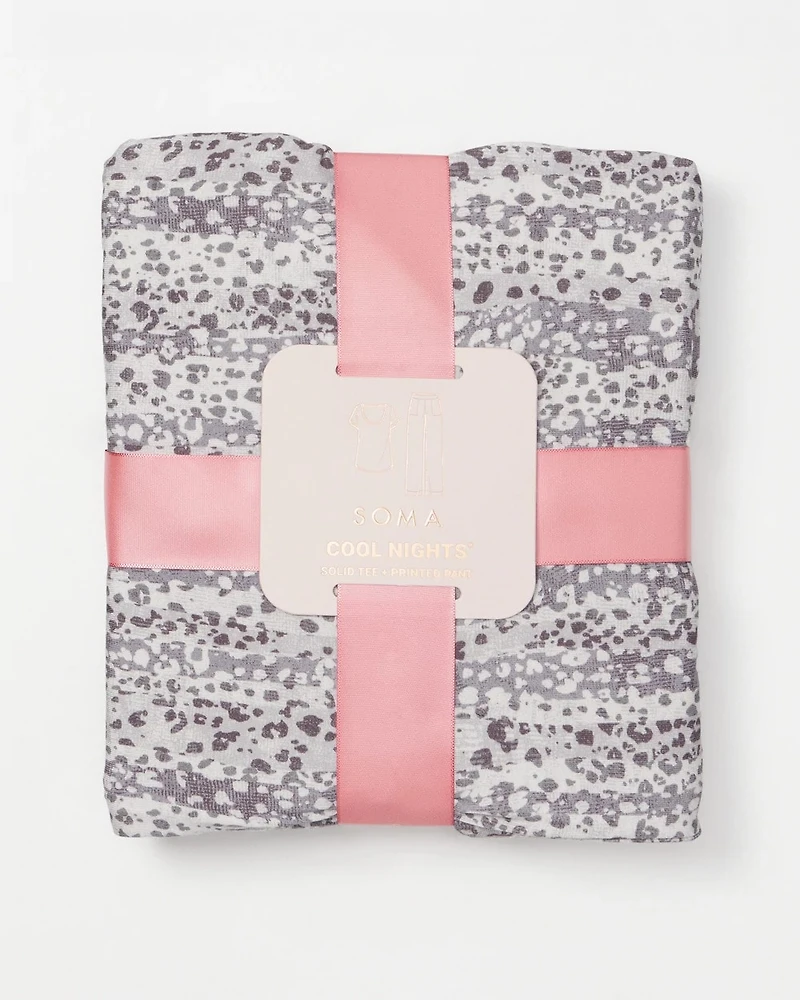 Packaged Short-Sleeve Pant Pajama Set