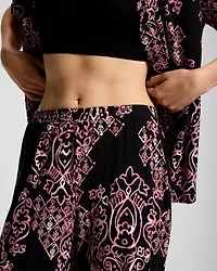 Cropped Pajama Pants