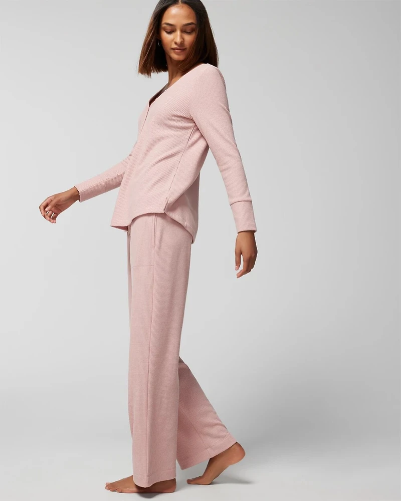 Long-Sleeve Pajama Top