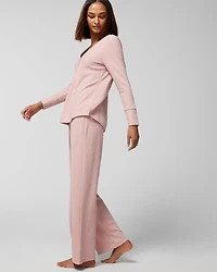 Long-Sleeve Pajama Top