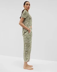 Crop Pajama Pant