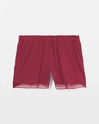 Geo Lace Pajama Short