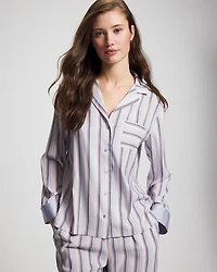 Long-Sleeve Notch Collar