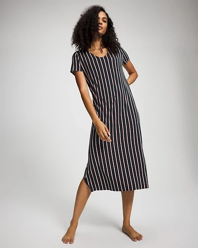 Short Sleeve Long Sleepshirt