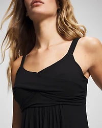 Twist Bodice Maxi Dress