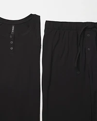 Men's Henley Pajama Top