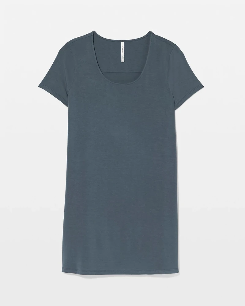Short Sleeve Scoop Neck Sleepshirt