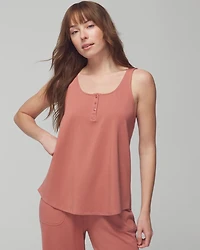 Henley Pajama Tank
