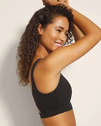 High-Neck Yoga Bra