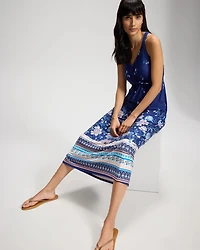 Twist-Front Maxi Bra Dress