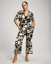 Cropped Pajama Pants