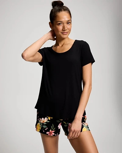 Short Sleeve and Pajama Set