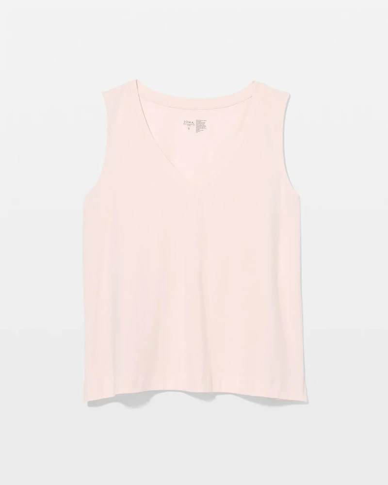 V-Neck Relaxed Fit Pajama Tank
