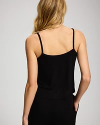 Lightweight Rib Knit Slim Fit Pajama Cami