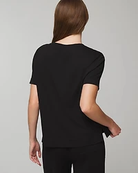 Short-Sleeve Pocket Pajama Tee