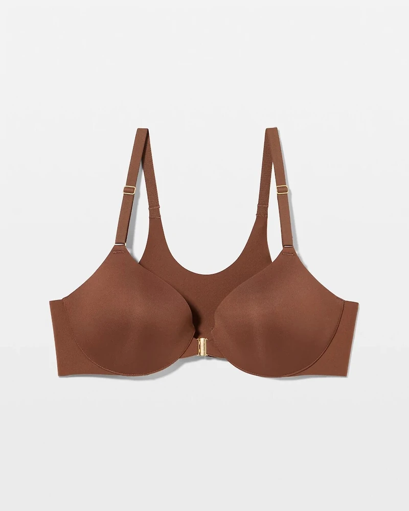 Lightly Lined Perfect Coverage Front-Close Bra