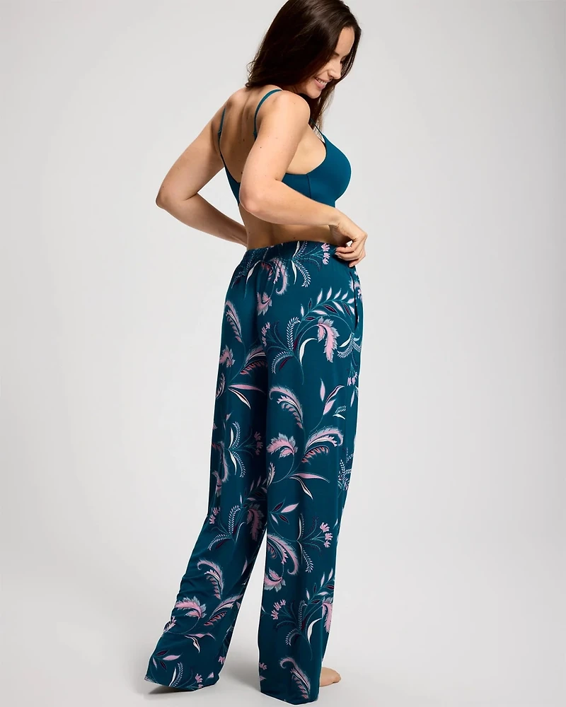 Printed Pajama Pants