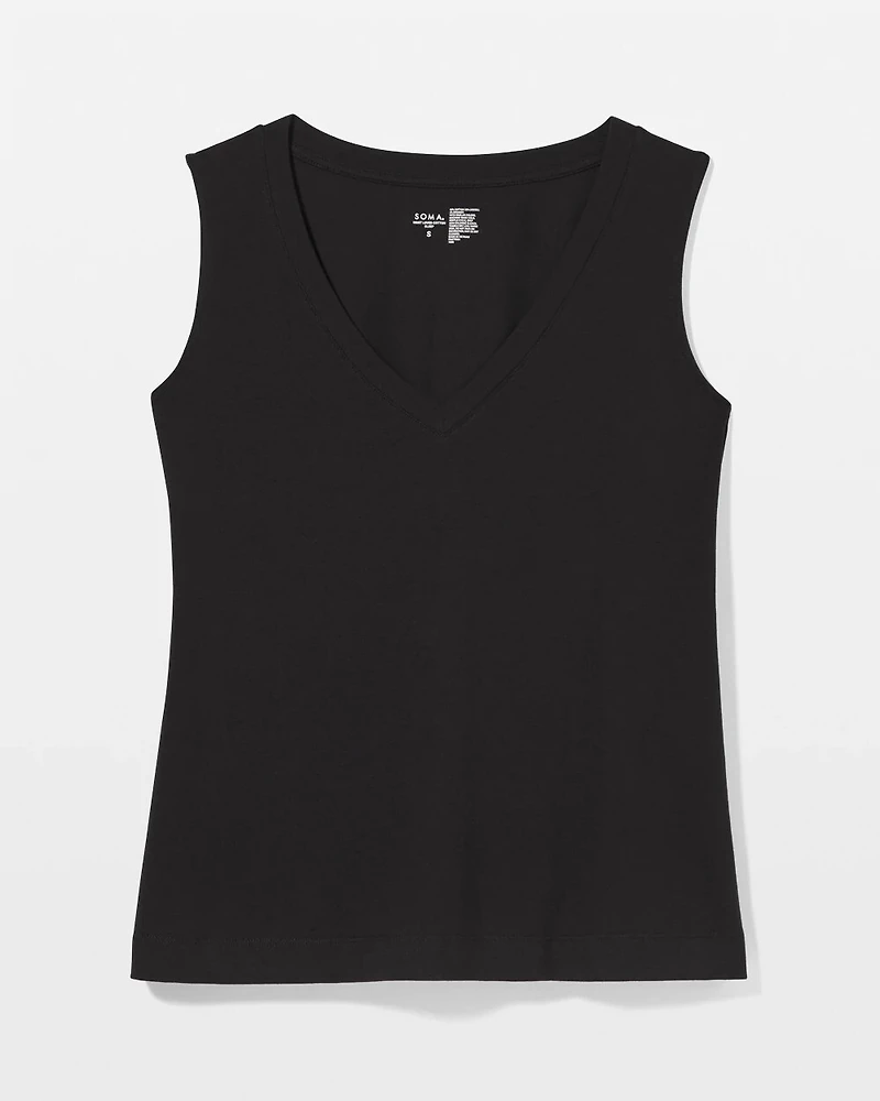 V-Neck Relaxed Fit Pajama Tank