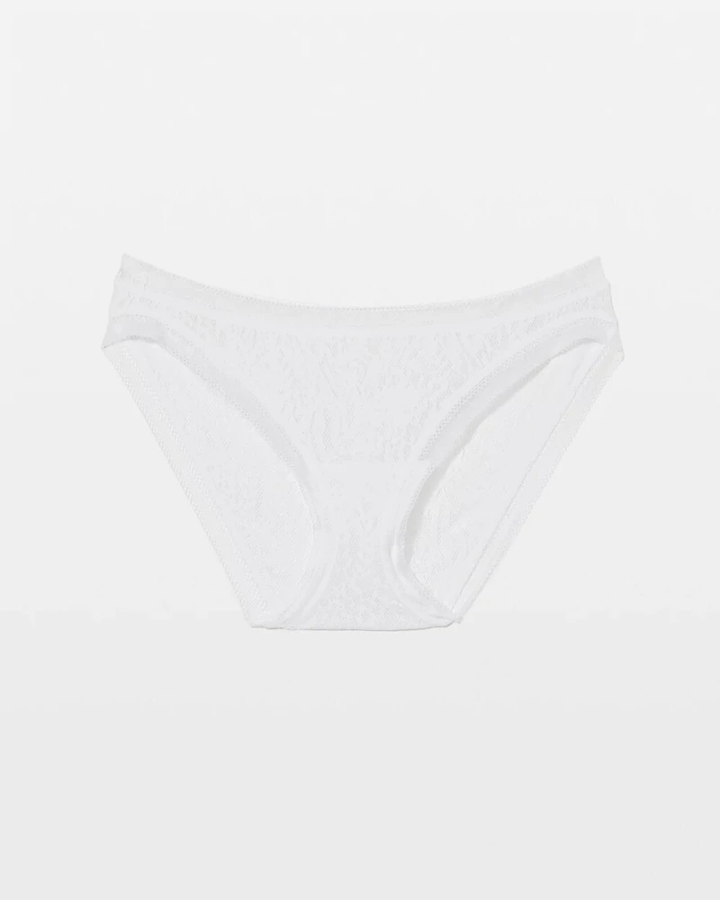 Soma Bikini Panty with Stretch Lace